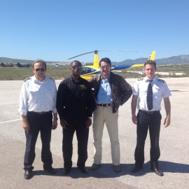 Mr. Ibrahim completed his first solo flight