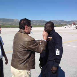 Mr. Maigado earned his wings as he completed his first solo flight