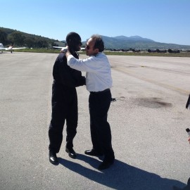 Mr. Maigado earned his wings as he completed his first solo flight