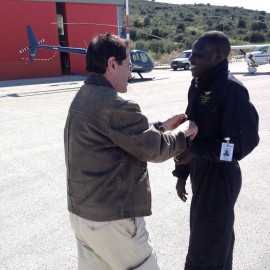 Mr. Maigado earned his wings as he completed his first solo flight